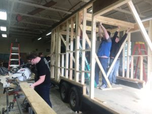 DeKalb County High School, through a partnership with the Tennessee College of Applied Technology in McMinnville, has been awarded a $125,000 GIVE Community Grant to invest in new carpentry tools and equipment for the building trades class and to offer students in the program technical college credit opportunities through dual enrollment.