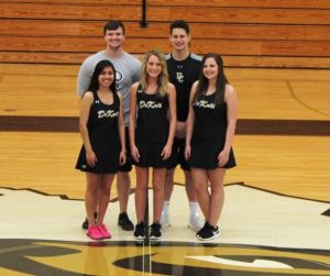 The Seniors are: Jhoany Gaspar, Kayla Belk, and Catherine Caplinger, then Seth and Ethan Cantrell