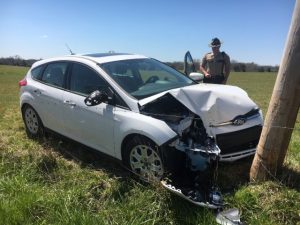 Woman Involved in Monday Crash