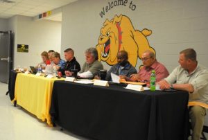 Board of Education Met Thursday Night at DeKalb West School