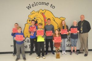 DeKalb West School Announces April Students of the Month