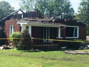 South College Street Home Destroyed by Fire Saturday