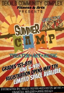 Registration Begins for Creative Arts Camp