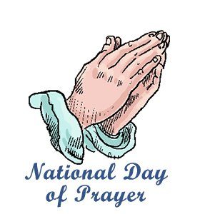 .A local observance for the National Day of Prayer will be Thursday, May 4 at 6 p.m. at the Northside Elementary School Gym.