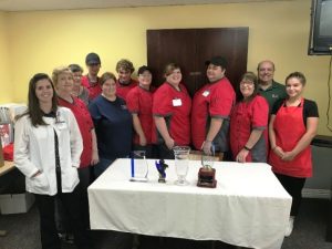 Photo (From L to R: Brooke Henson, Linda Barber, Linda Culwell, Will Sullivan, Tammy Brown, Eli Martin, Holly Brown, Vanessa Teuteberg, Nathan Schiesser, Barbara Meadows, Brian Dias, and Kyra Orlando. Not Pictured: Jennifer Bain)