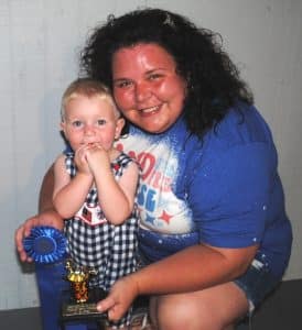 DeKalb Fair Toddler Show- Boy (19 to 24 months) Winner: Montgomery Aiden Stibil, 22-month-old son of Crystil Stibil of Smithville