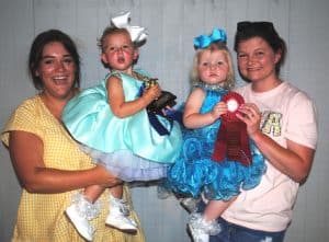 DeKalb Fair Toddler Show-Girls (19 to 24 months) Winner: Elsie Pearl Paschal (pictured left) 22-month-old daughter of Justin and Makagan Paschal of Alexandria. Runner-up: Sydney Ann Barrett, 21-month-old daughter of Stephen and Vickey Barrett of Dowelltown