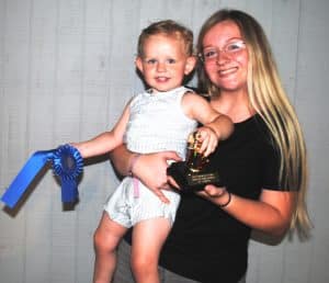 DeKalb Fair Toddler Show-Boy (25 to 30 months) Winner: Harlee Bailiff, 25-month-old son of Briella and Jordan Bailiff of Smithville