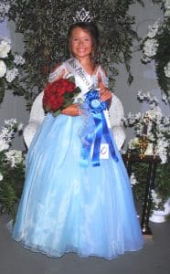 The 2024 Miss Princess of the DeKalb County Fair is Kallen Averie Curtis, 8 year old daughter of Heather Page and John Curtis of Smithville.