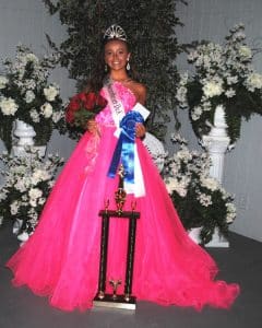 Addison Paige Curtis of Smithville won the Miss Sweetheart pageant Wednesday night at the DeKalb County Fair. She is the 11 year old daughter of Heather Page and John Curtis