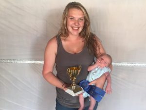 Boy (Birth to 3 months): Winner- Lennox Wayne Taylor, 19 day old son of Allison Taylor of Smithville