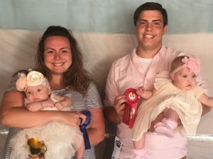 Girls (4-6 months):Winner- Addilyn Kate Nixon (left) three month old daughter of Nathan and Jessica Nixon of Smithville. Runner-up: Bristol Avery Stanley, the three month old daughter of Maci and Seth Stanley of Smithville