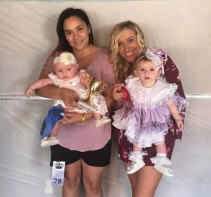 Girls (4-6 months) Winner: Penelope Chapman (left), the four month old daughter of Josh and Taylor Chapman of Smithville. Runner-up: Blakelyn Emerie Cripps, the six month old daughter of Kami and Corey Cripps of Smithville