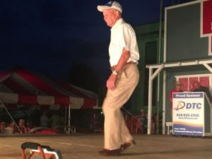 Senior Old-Time Appalachian Flatfoot Dance (Ages 40 & Over): First Place- Tommie Scruggs, Jr. of Hartsville