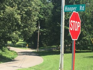 Bright Hill Road at Hooper Road