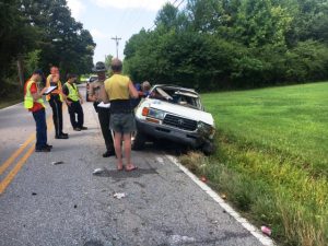 Two Involved in Friday Morning Crash