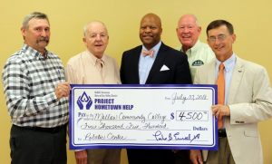 Motlow Robotics Receives Donation from Middle Tennessee Natural Gas Hometown Help Program