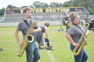 DCHS Band Performs in Upperman Exhibition (Bill Conger Photo)