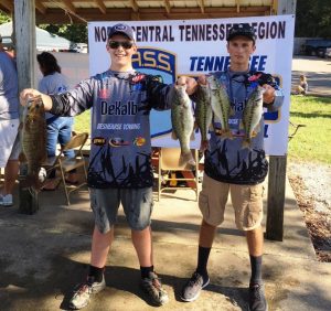 DCHS Bass Team Reels in First Win of Season: Morgan Clifton and Braden Martin