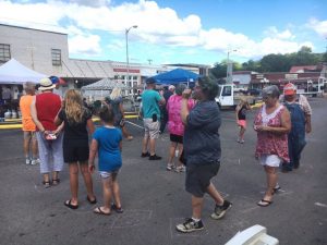 Cake Walk at Alexandria Old Timers Day last year