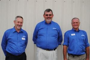 Bennie (Buck) Curtis, Ronnie Garrison, and Randy Campbell