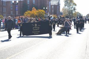 DCHS Band Performs at Tech Homecoming (Bill Conger Photo)