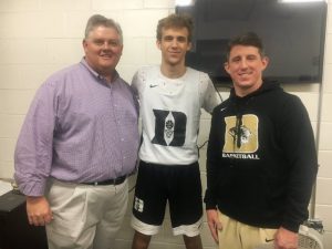 Tiger Coach John Sanders and Tiger player Nathan Atkins with the Voice of the Tigers John Pryor were featured on WJLE's Tiger Talk program Friday evening