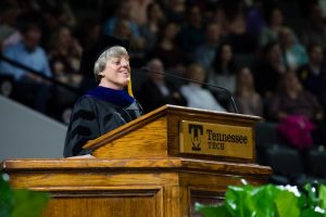 Sarah Cripps Delivers Commencement Address at Tennessee Tech Graduation