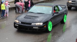 Alexandria Christmas Parade: 1st place for Antique cars: Derek Carter for his 1995 Nissan 240 SX