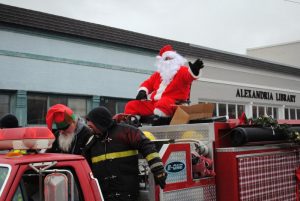 Alexandria Christmas Parade Sunday, December 15 at 2 p.m. Line-up at 1 p.m. on West Main Street