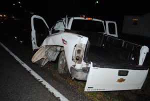 One injured in Friday night crash on Highway 56 south