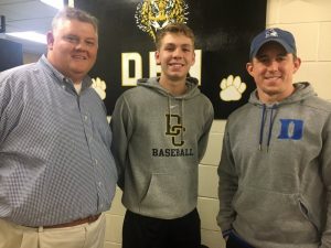 WJLE’s TIGER TALK program this week featured Tiger Coach John Sanders and Tiger player Colter Norris with the Voice of the Tigers and Lady Tigers John Pryor.