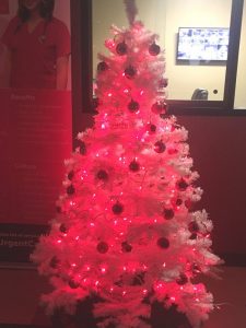 Festival of Trees entry in the Cookie Cafe