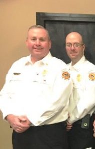 The County Commission Monday night confirmed the reappointment of County Fire Chief Donny Green and Assistant Chief Anthony Boyd as officers for another year.