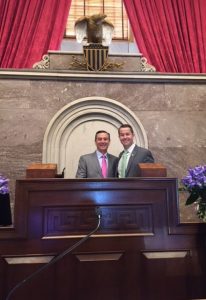 State Representative Clark Boyd and Speaker of the House Glen Casada