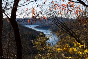 A view from Edgar Evins State Park. Courtesy of Visit Cookeville.