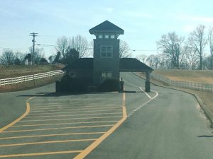 Welcome Center/Guard Shack at Riverwatch on Billings Road