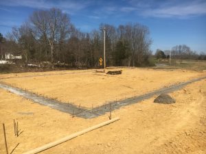 Fire Hall Under Construction in Four Seasons Community