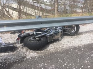 One killed in motorcycle crash at guardrail on Highway 70 near Sligo bridge (Smithville side)