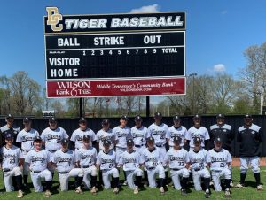 DCHS Tiger Baseball Team