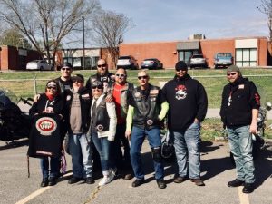 Members of Bikers Against Child Abuse, or BACA participated in Saturday’s “A Day at the Park” hosted by the DeKalb Prevention Coalition and the Community Advisory Board