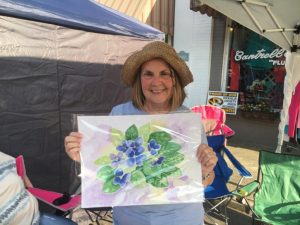 Chasing Color by Deb Goodwin, a vendor at Saturday's Summer Kick-Off Block Party downtown