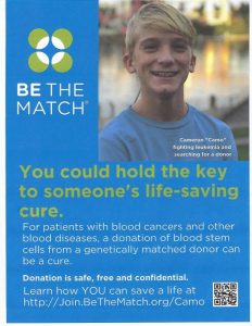 Cameron Miller in Search of Blood Stem Cell Donor