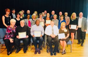Chamber Milestone Award Winners for 20 to 55 years of service to the community