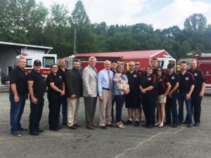 State Director of USDA Rural Development Commends County on Serving Three Communities with Grant to Buy Fire Trucks