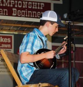 Mandolin Winner-Noah Goebel of Elkton, Kentucky