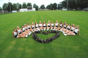 DCHS Football Cheerleaders