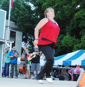 Senior Buck Dancing (Ages 40 & Over): First Place- Tammy Gay Scruggs of Lebanon