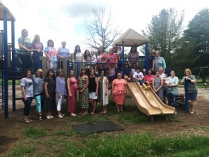 New Smithville Elementary School Principal Summer Cantrell Meets Her Teachers and Support Staff