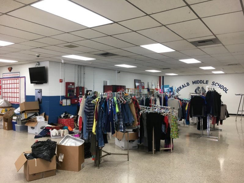 Dekalb Middle School Saint Bernard Clothing Market Needs More